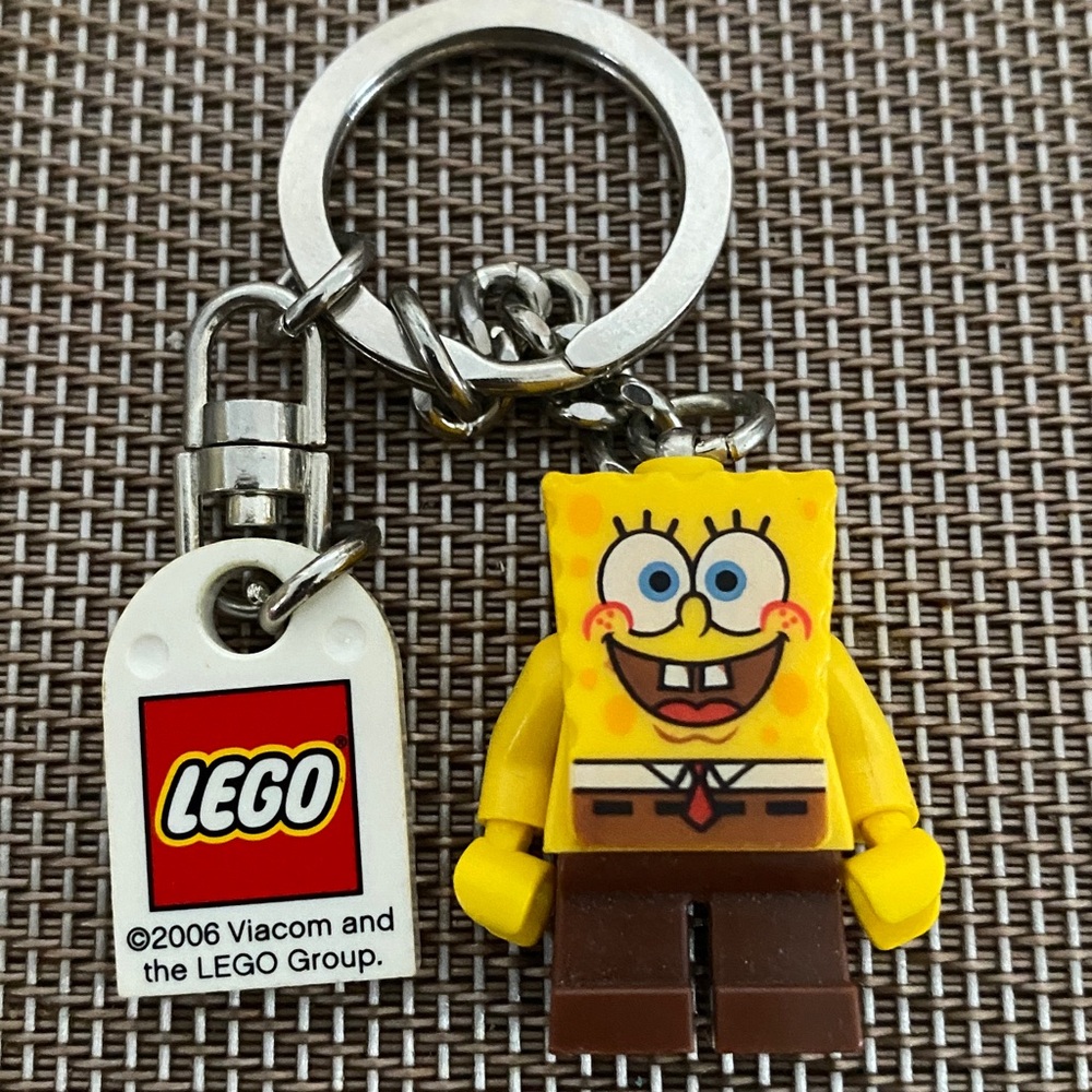 Lego SpongeBob Keychain